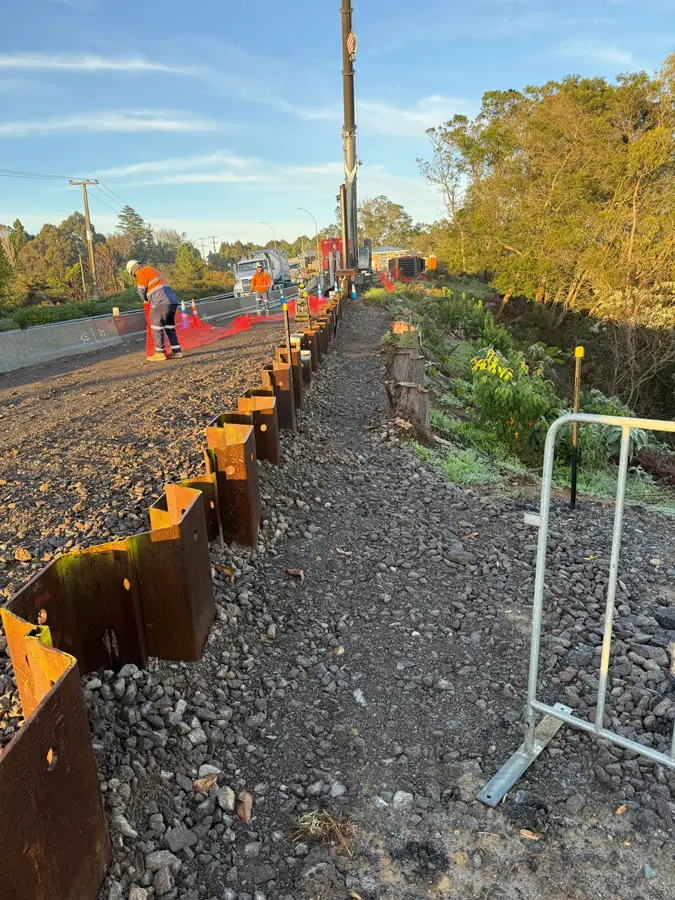 Tauriko Retaining Wall Project
