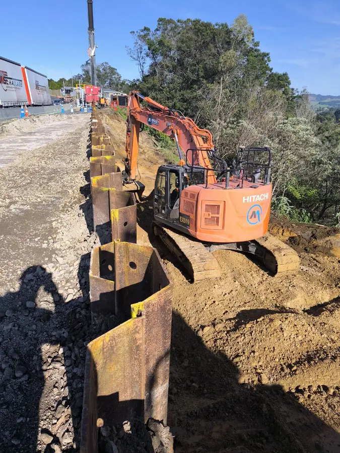 Tauriko Retaining Wall Project