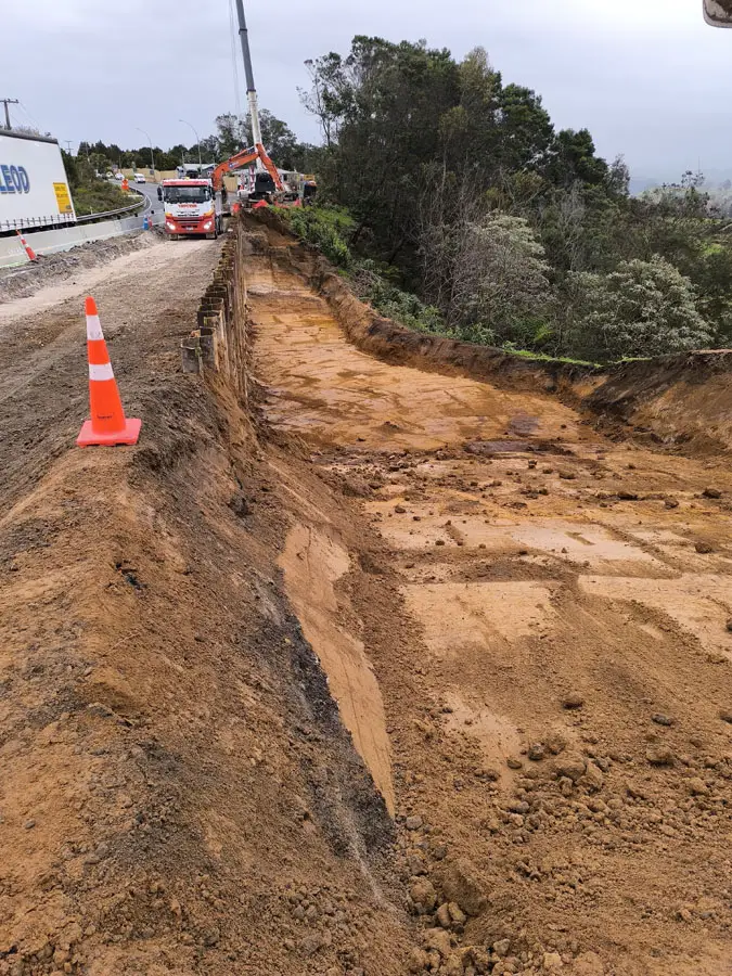 Tauriko Retaining Wall Project