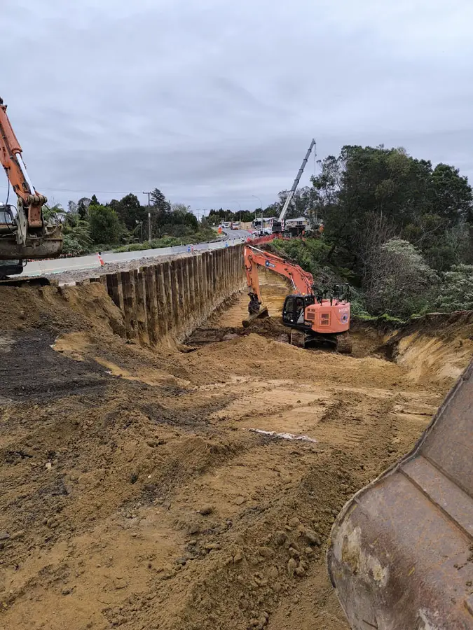 Tauriko Retaining Wall Project