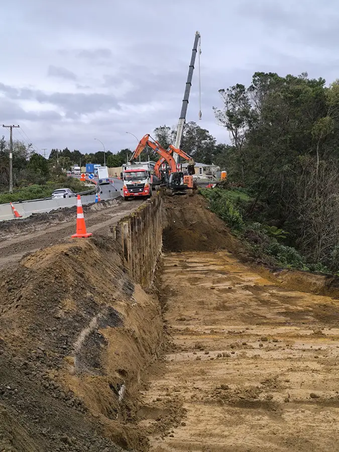 Tauriko Retaining Wall Project