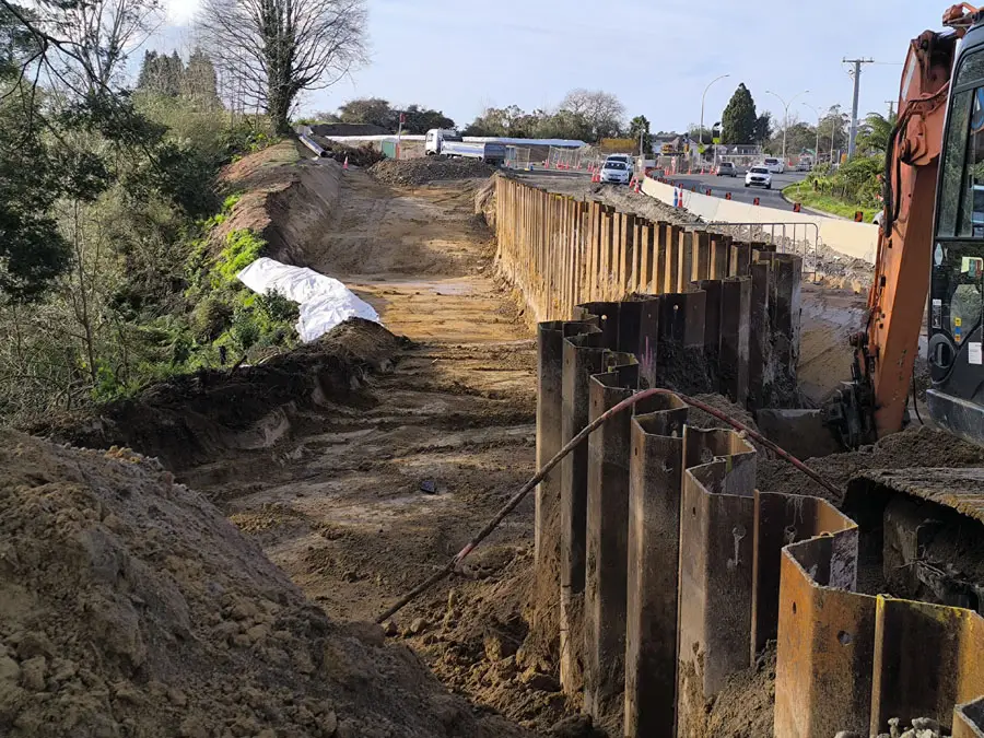 Tauriko Retaining Wall Project