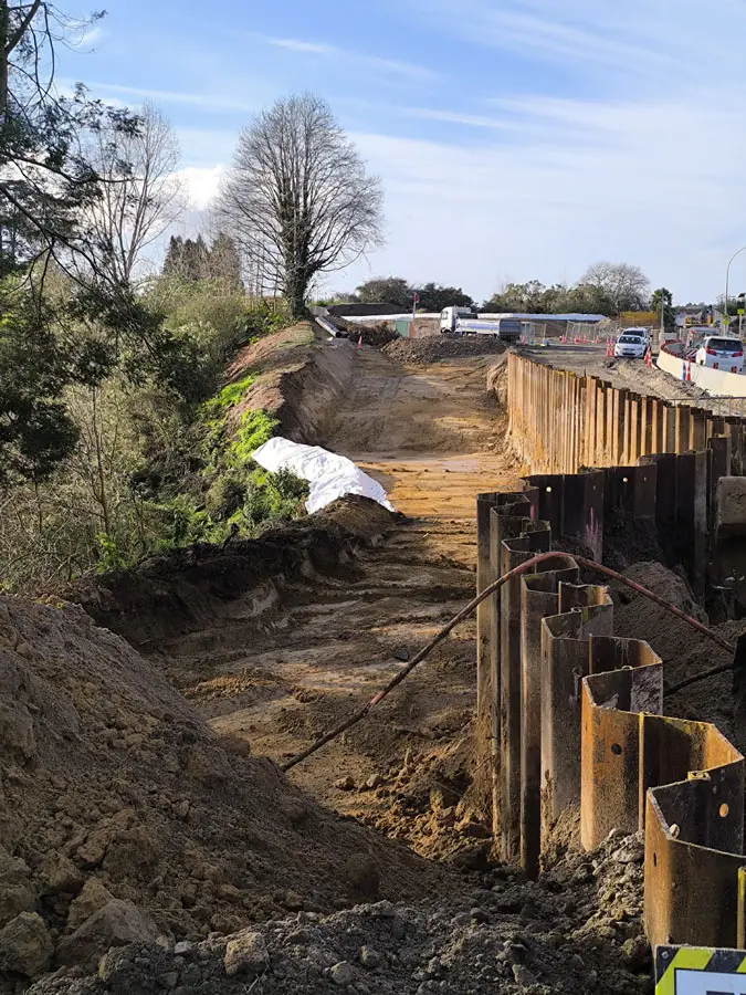 Tauriko Retaining Wall Project