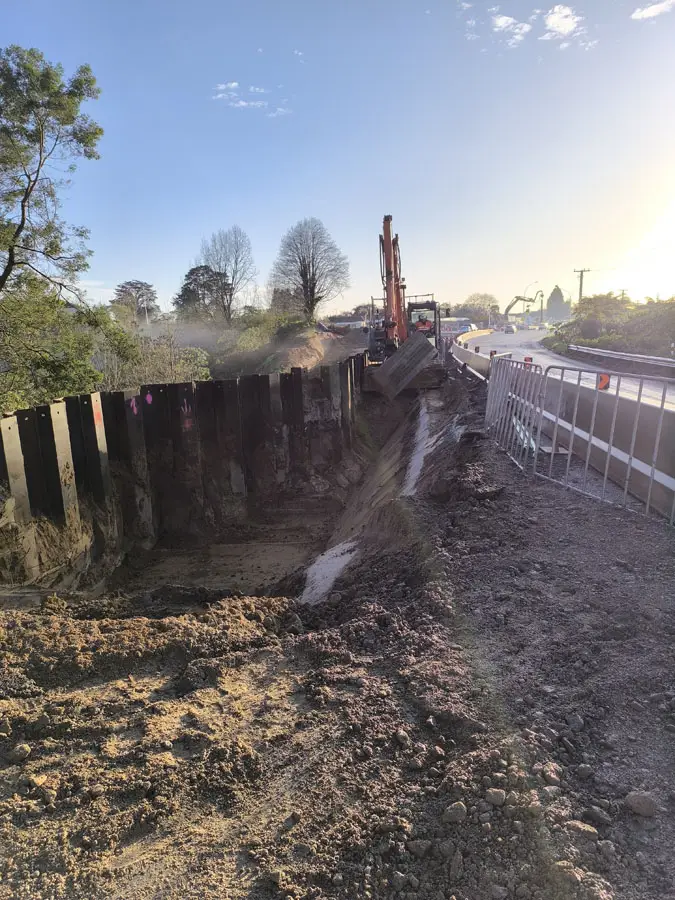 Tauriko Retaining Wall Project
