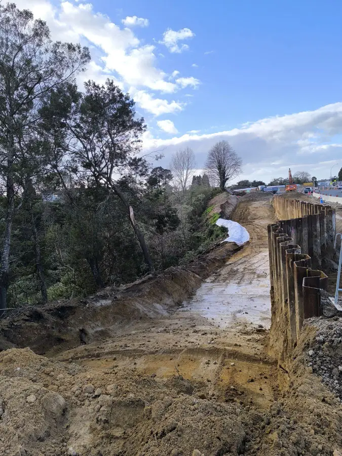 Tauriko Retaining Wall Project