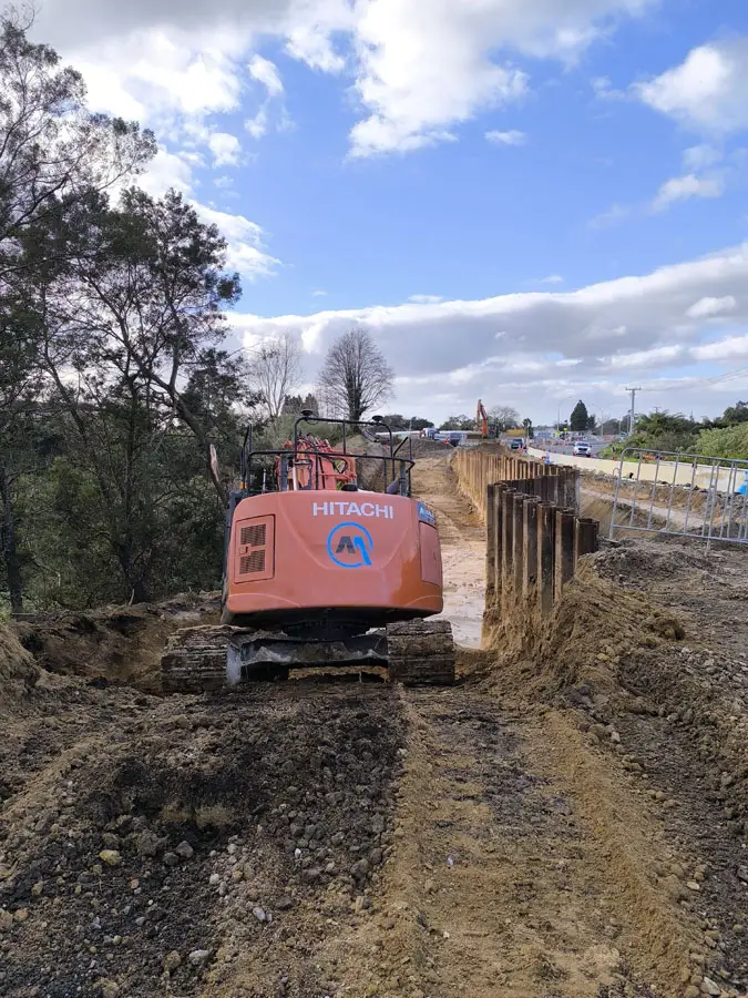 Tauriko Retaining Wall Project