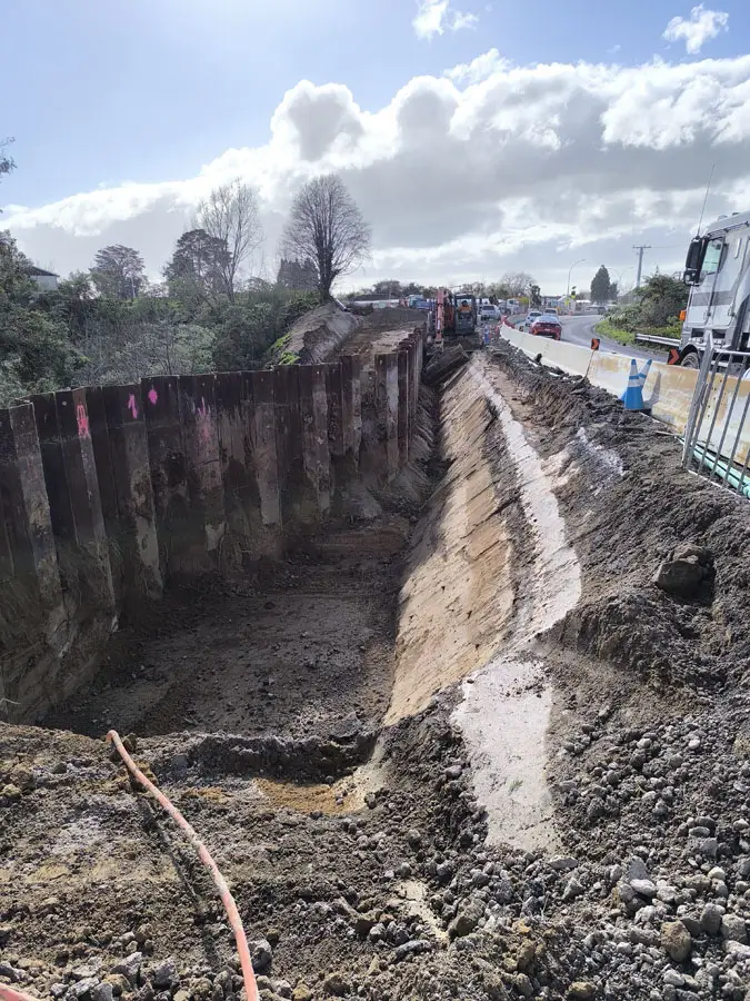 Tauriko Retaining Wall Project